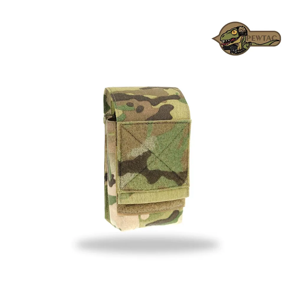 Bolsa táctica Pew MOLLE plana multiusos para accesorios cinturón