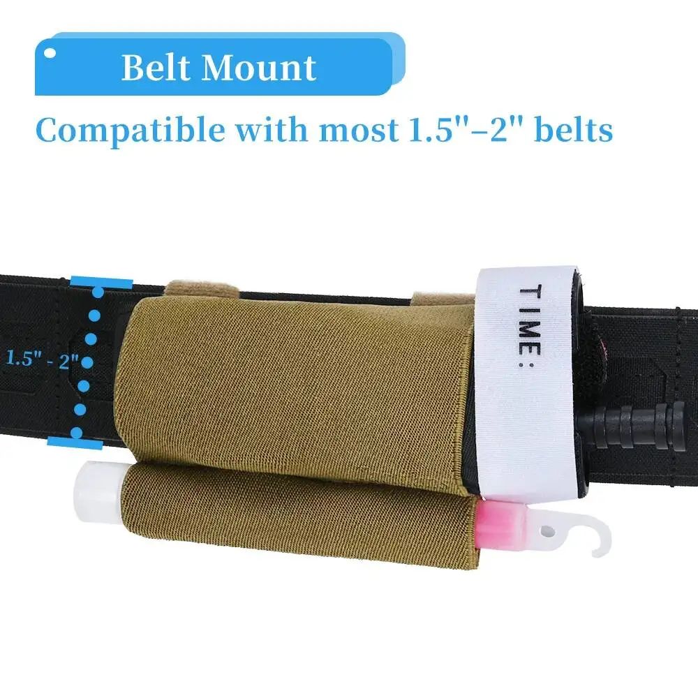 Porta torniquete TQ MOLLE para cinturón, chaleco y mochila - imagen 2