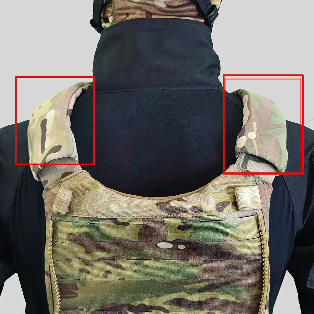 Almohadillas tácticas de hombro universales para airsoft y caza