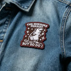 Parche bordado termoadhesivo emblema inspirador para ropa y gorras