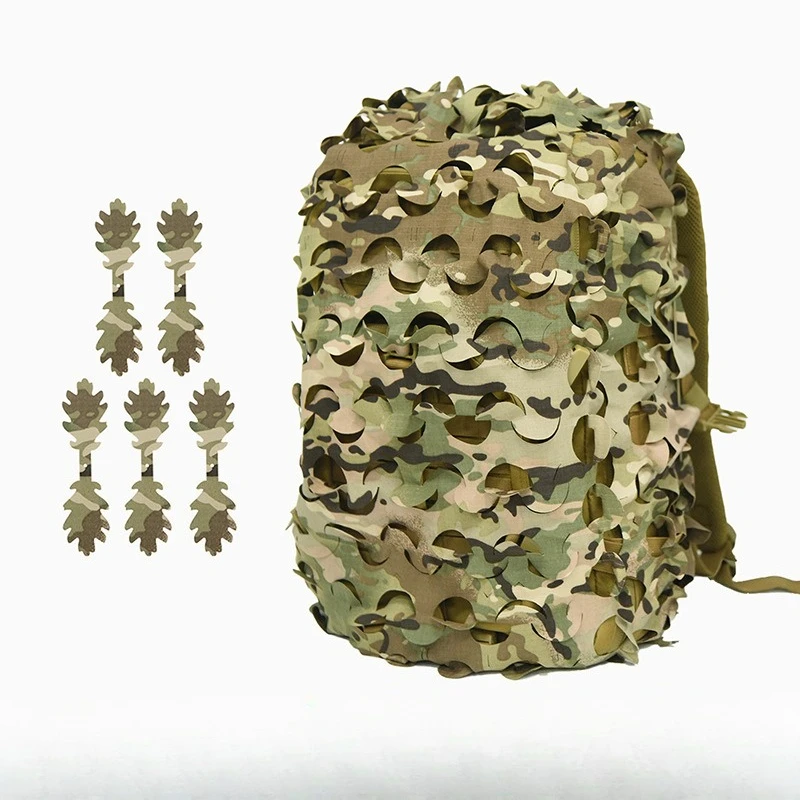 Funda mochila táctica de red hojas biónicas 3D corte láser - imagen 5