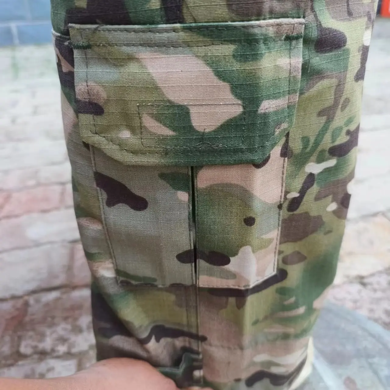Pantalones tácticos cargo camuflaje ripstop hombre, secado rápido - imagen 5