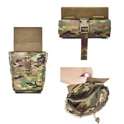 Bolsa táctica MOLLE ripstop reciclada con doble bolsillo y cinturón