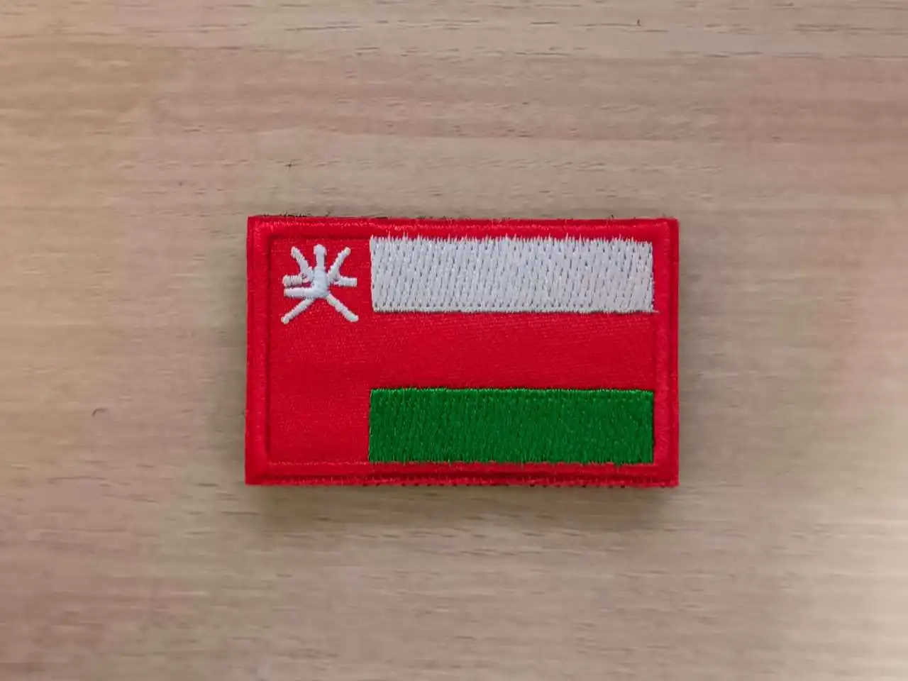 Parche táctico bandera nacional miniatura bordada con velcro - imagen 2