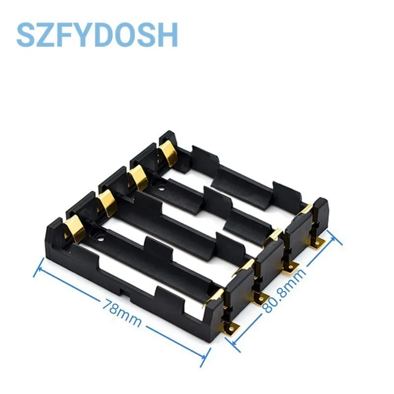 Soporte batería 18650 SMT SMD con pines de bronce recargable - imagen 5