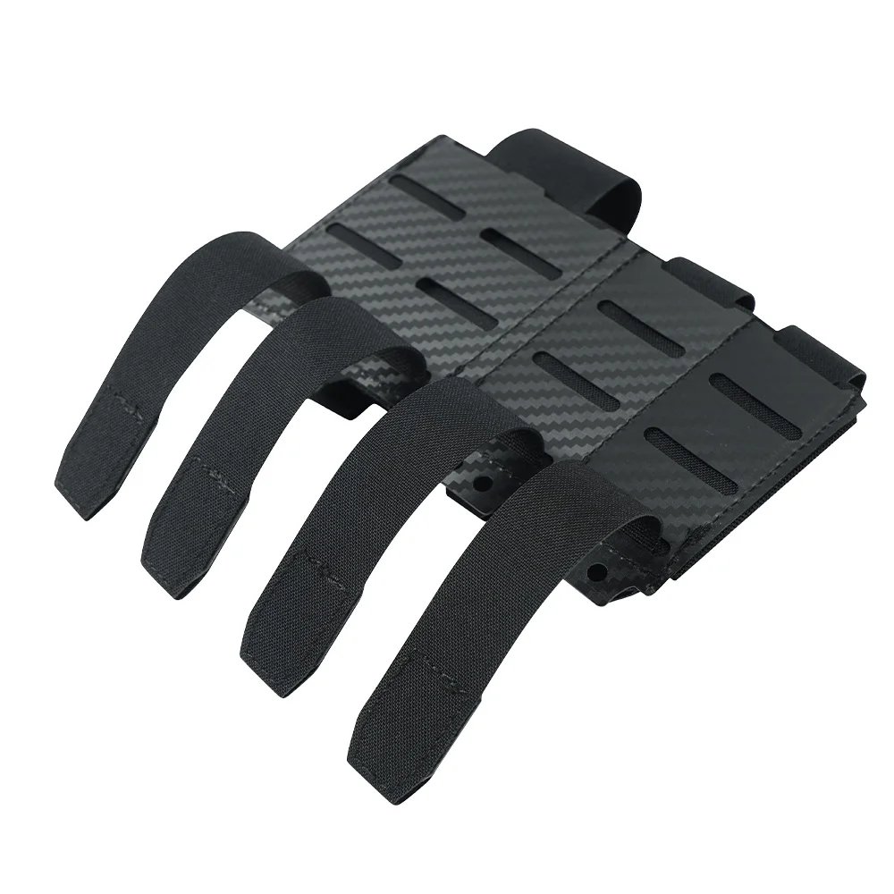 Bolsa de cintura táctica caza – fibra de carbono liberación rápida - imagen 2