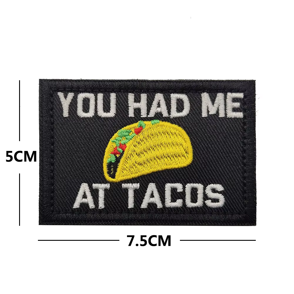 Parche bordado creativo – Diseño divertido para mochila táctica - imagen 4