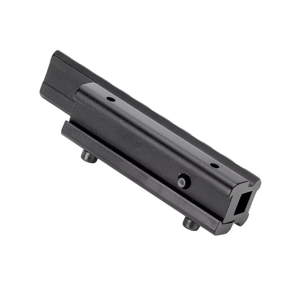 Adaptador riel Picatinny cola de milano elevador para pistola - imagen 4
