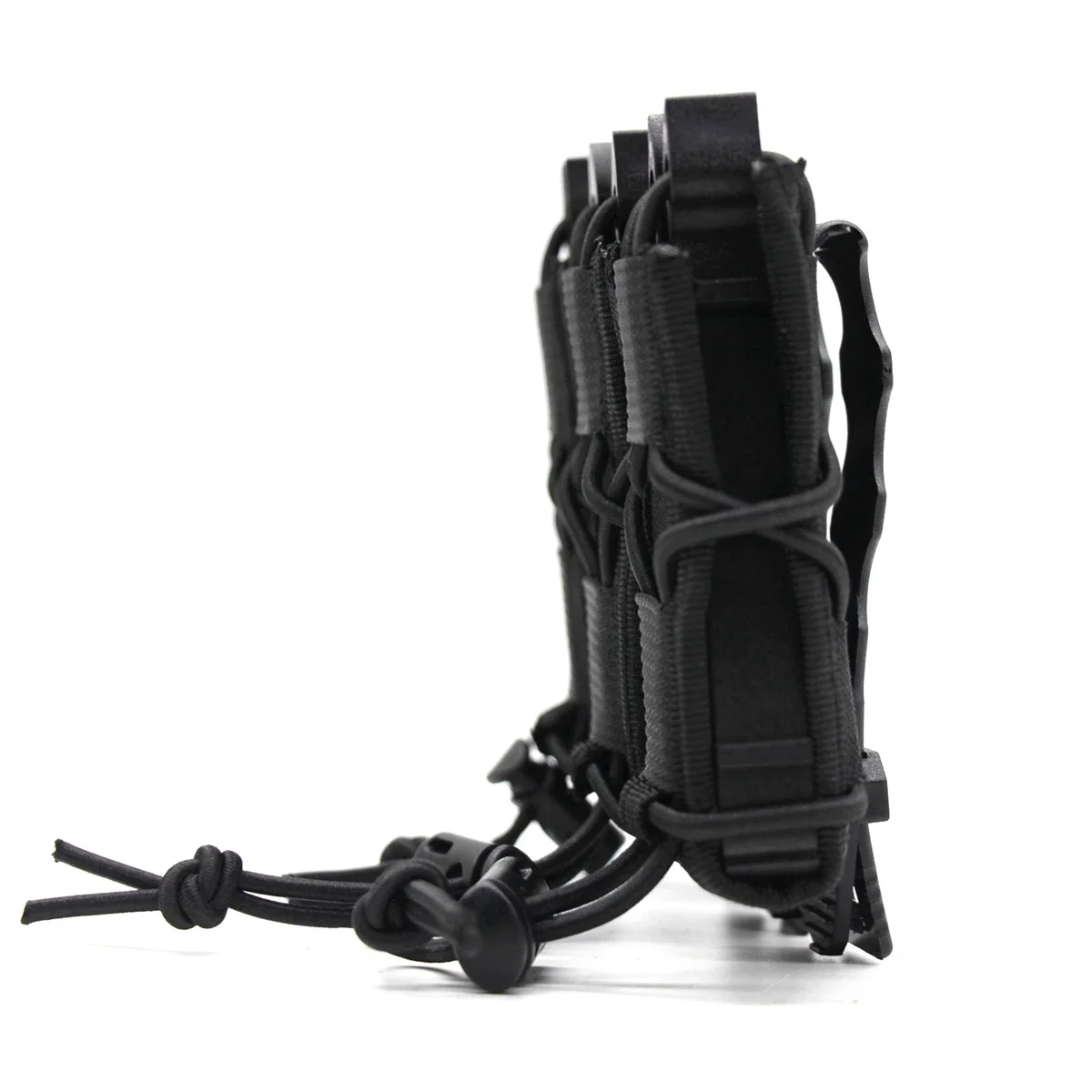 Soporte MOLLE para cargador de pistola con linterna táctica - imagen 4