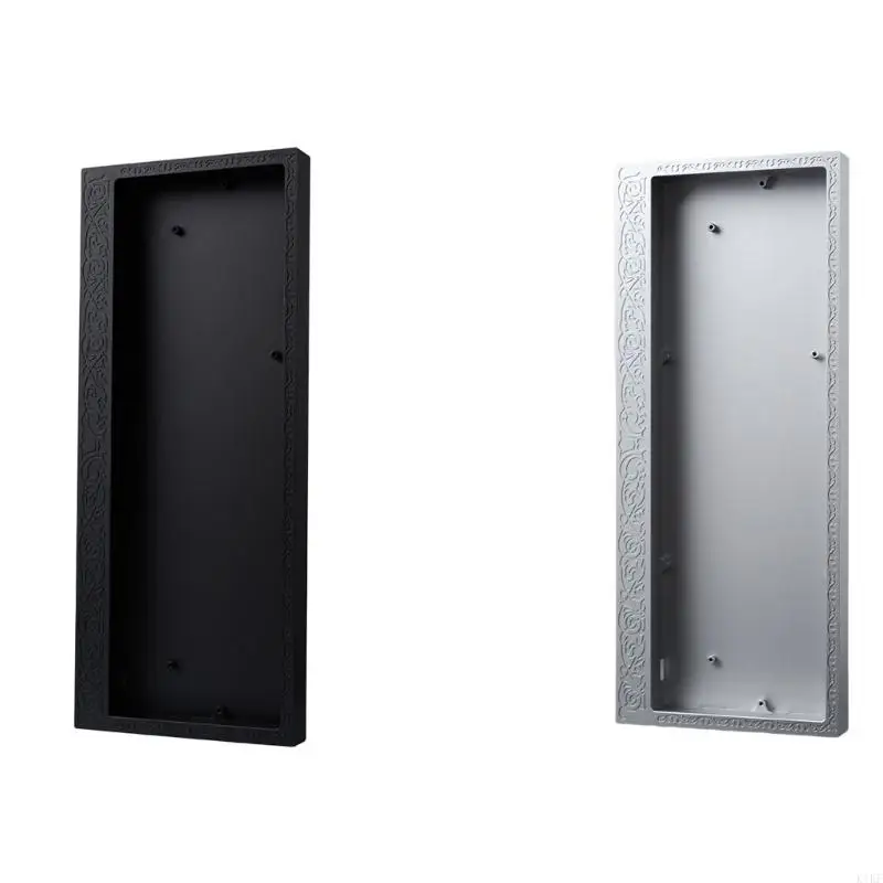 Carcasa de aluminio para teclado anodizado con borde decorativo