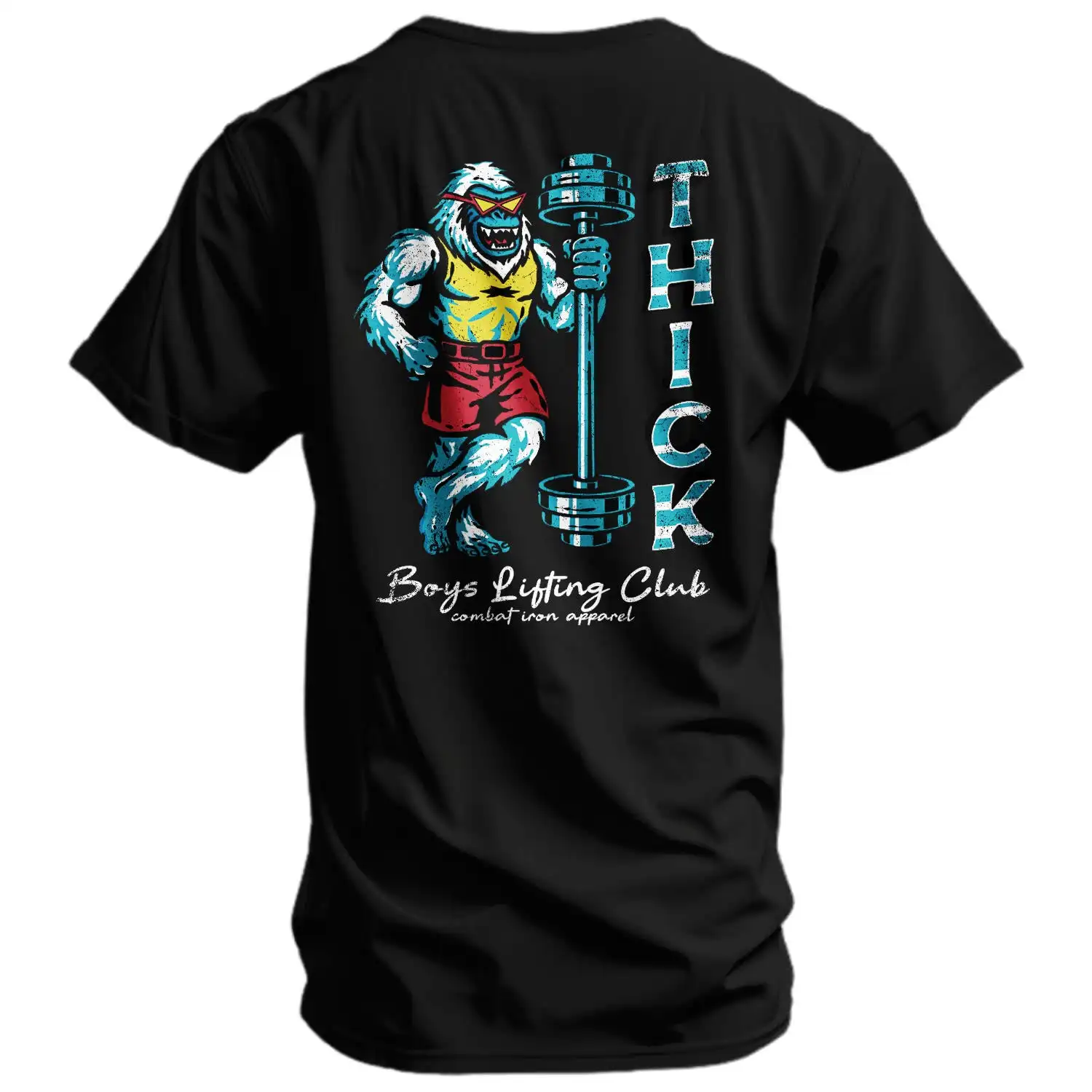 Thick Boys Lifting Club Camiseta táctica de algodón militar - imagen 5