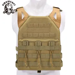 SINAIRSOFT JPC – Chaleco táctico MOLLE portaplacas de combate