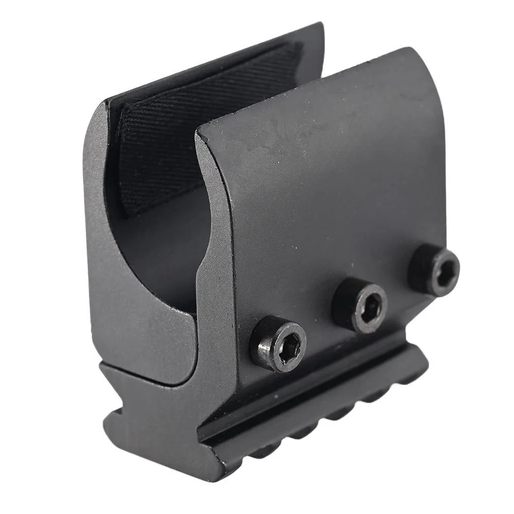 Base de montaje 20 mm Picatinny para óptica y linterna táctica - imagen 2