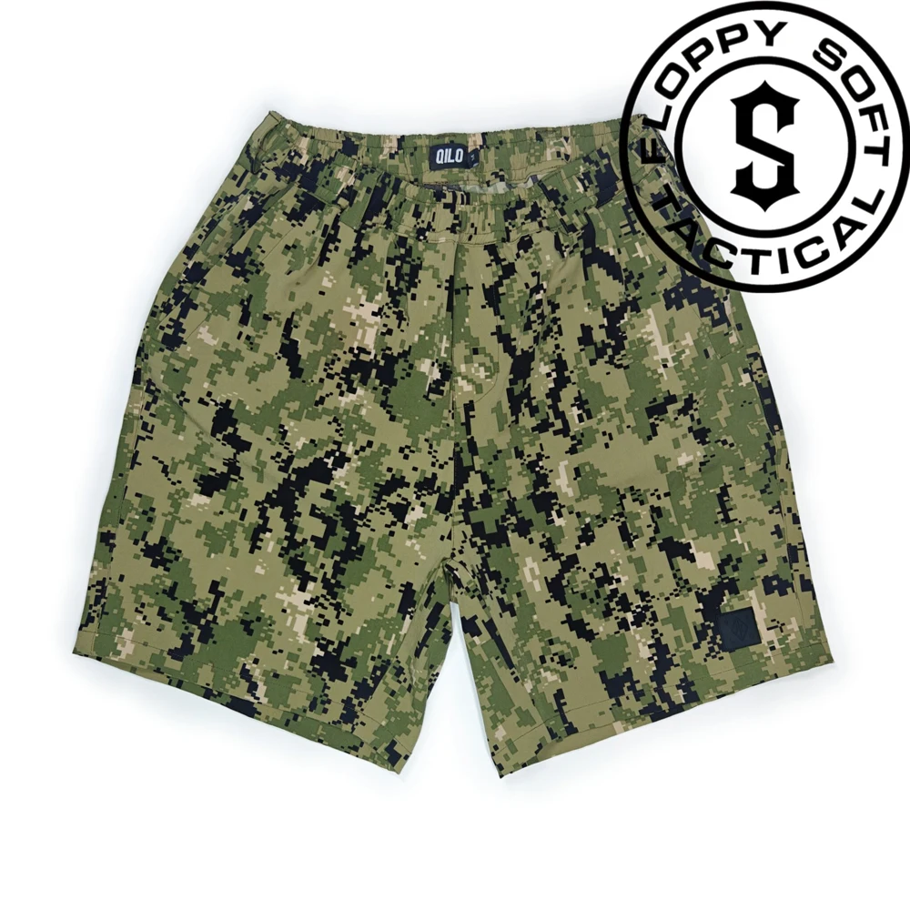 QILO x IRREGULARS pantalones cortos tácticos EDC piel de naranja - imagen 3