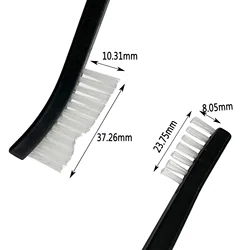 Kit limpieza pistola nailon cerdas doble punta 7 pulgadas