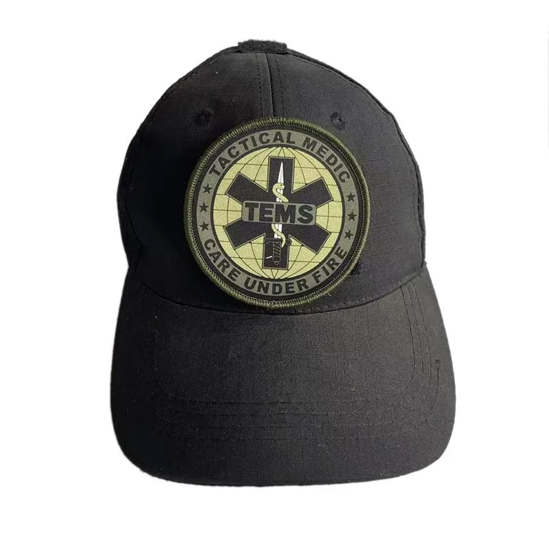 Parche táctico médico TEMS paramédico doctor – para mochila - imagen 2