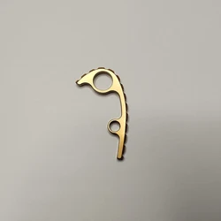 Espaciador trasero titanio dorado Spyderco Para3 C223