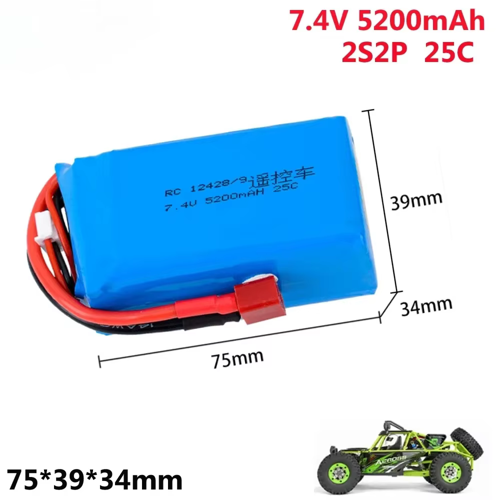 Batería LiPo para dron RC con conector tipo T - imagen 2