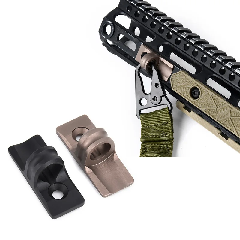 Hebilla QD Giratoria Táctica para MLOK – Montaje Correas Ajustables