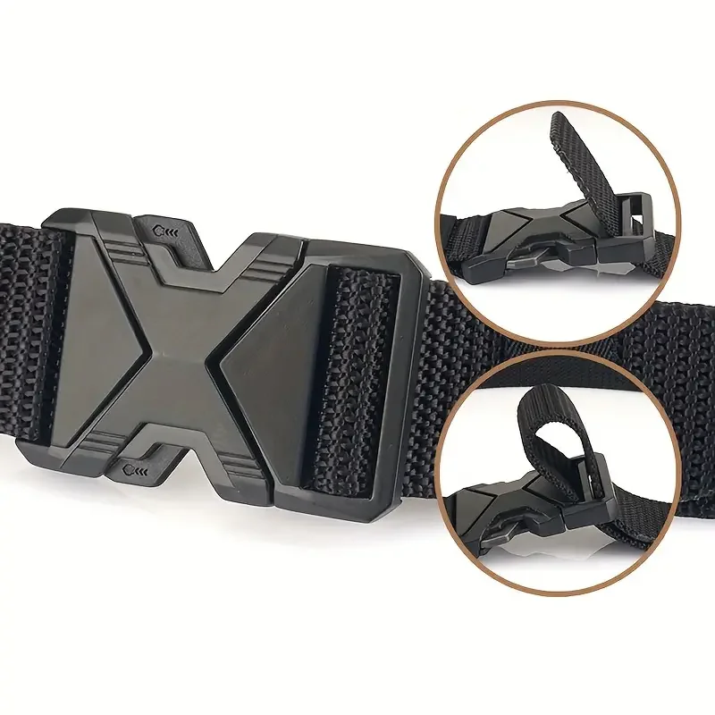 Cinturón militar táctico nylon para caza montañismo al aire libre - imagen 5
