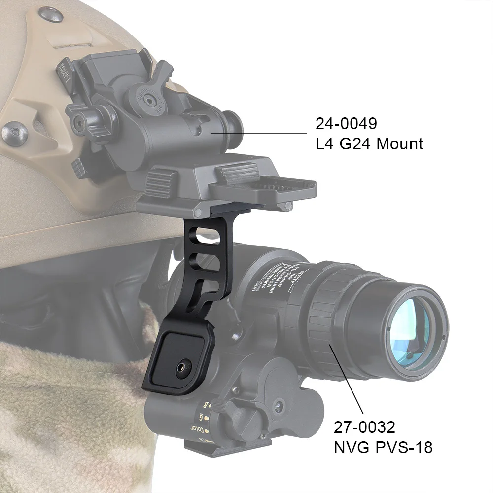 Adaptador PVS-18 en metal de aleación