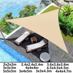 Vela sombra jardín: toldo impermeable resistente UV exterior
