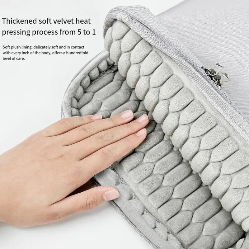 Funda acolchada antichoque para portátil con protección de viaje - imagen 3
