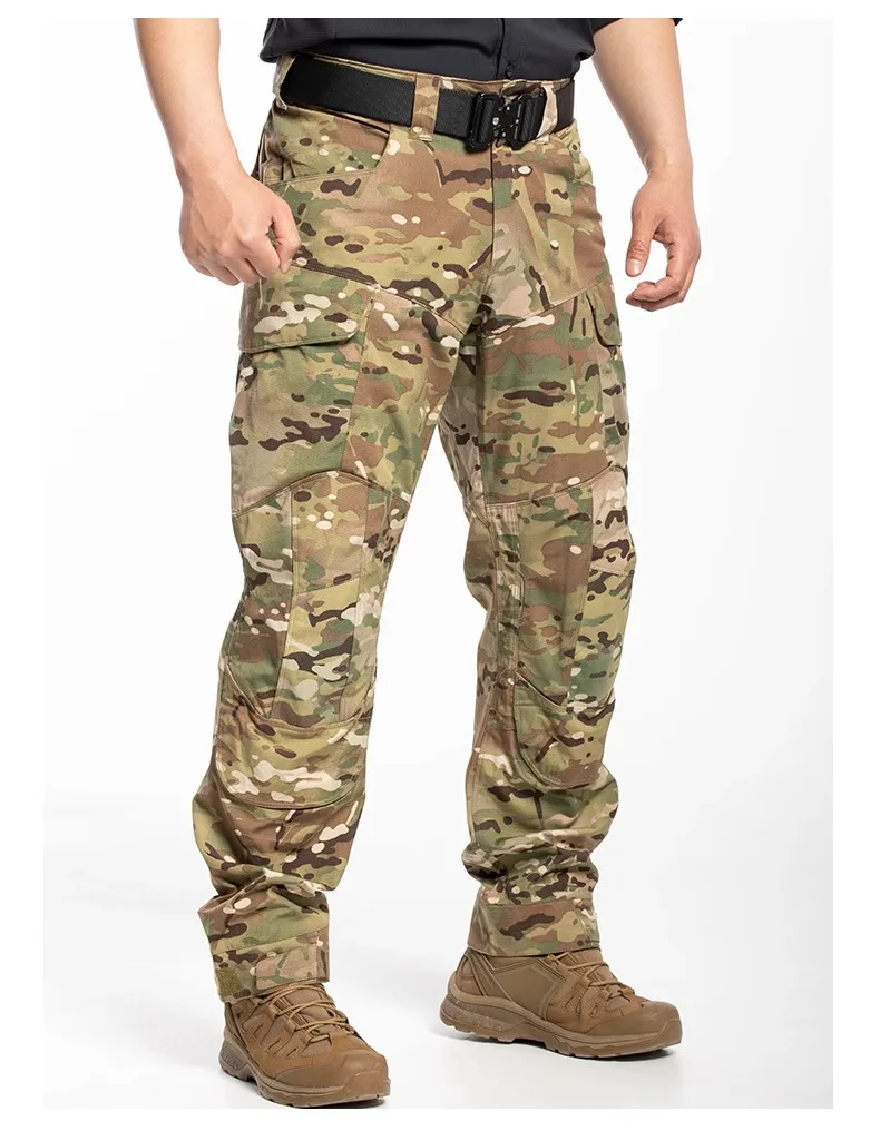 Pantalones tácticos camuflaje ripstop para aire libre e invierno - imagen 2