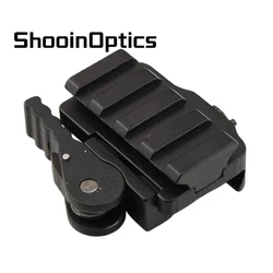 QD Riser Mount montaje Picatinny para punto rojo y linterna táctica
