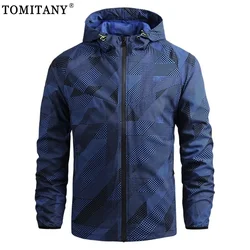 Chaqueta camuflaje cortavientos con capucha – Ligera para exteriores