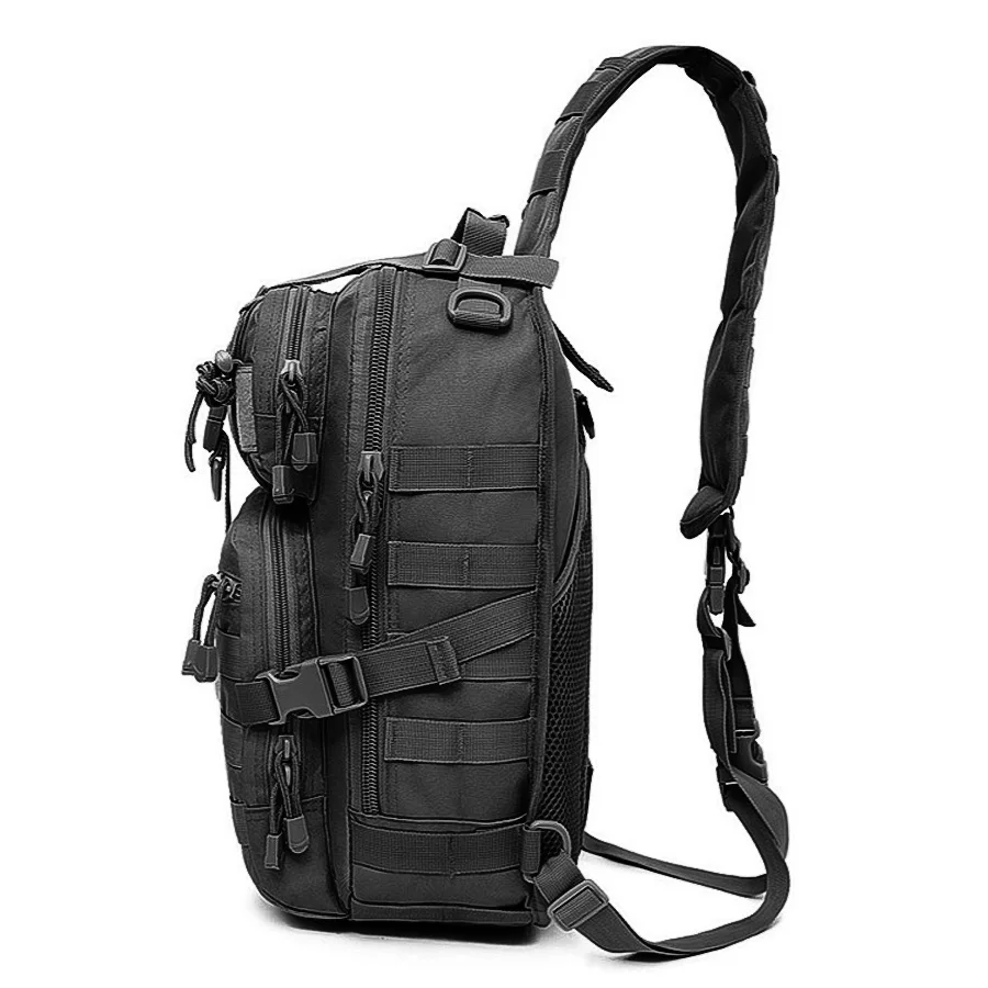 Bolso de pecho táctico camuflaje impermeable Oxford, cruzado - imagen 5