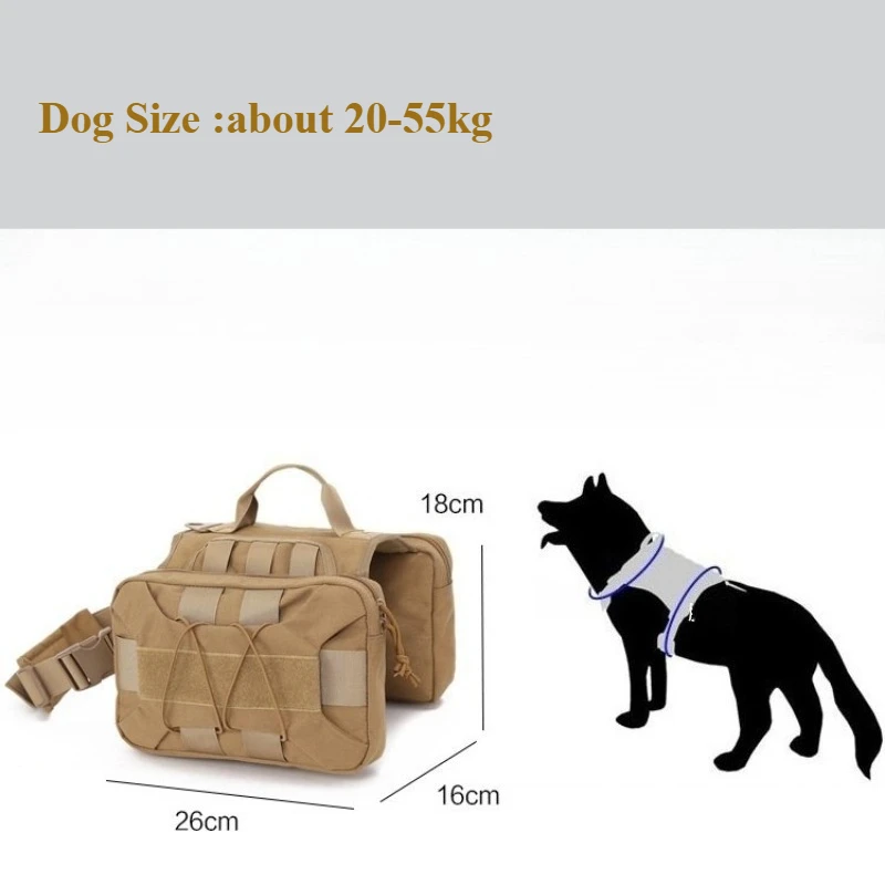 Chaleco táctico impermeable para perro – entrenamiento y caza - imagen 5