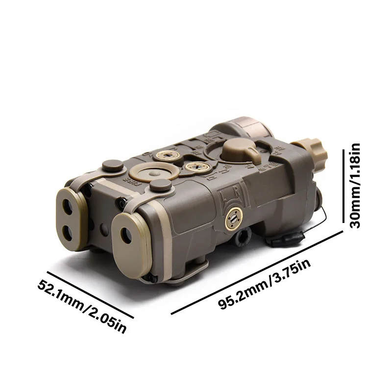 PEQ-15 L3 NGAL funda táctica airsoft para riel Picatinny AR15 - imagen 3