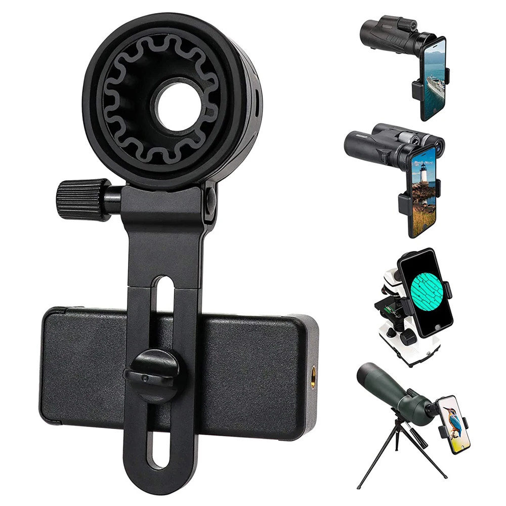 Adaptador móvil universal con clip para telescopio y binoculares - imagen 5