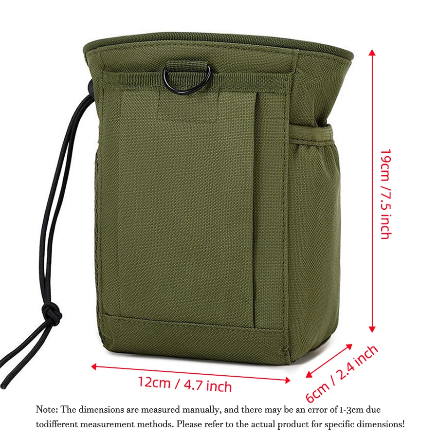 Riñonera táctica MOLLE para senderismo, camping y viajes compacta - imagen 5