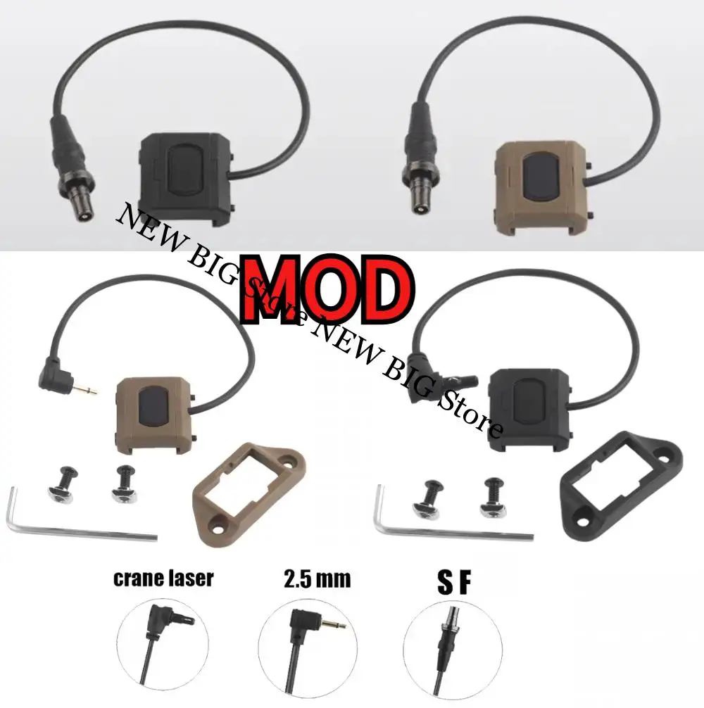 Interruptor de presión táctico dual MOD para PEQ con conector tipo grúa - imagen 3