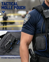 Portaguantos Táctico Molle Nylon - Funda Cinturón EMT Caza Outdoor