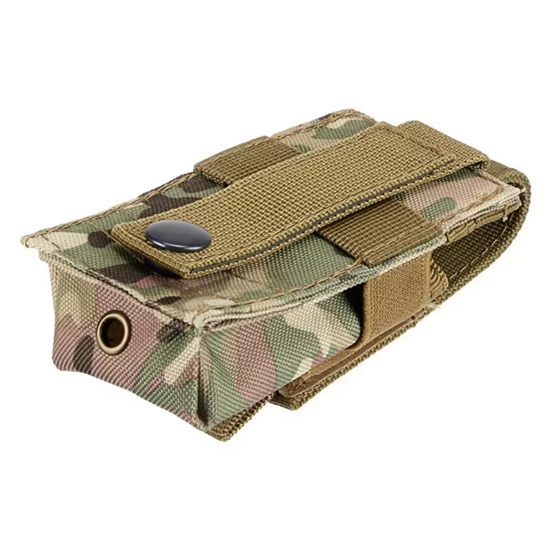 Soporte linterna táctico M5 con portacargador pistola MOLLE - imagen 2