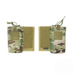 Chaleco táctico JPC MOLLE 500D mate con bolsas MBITR para radio