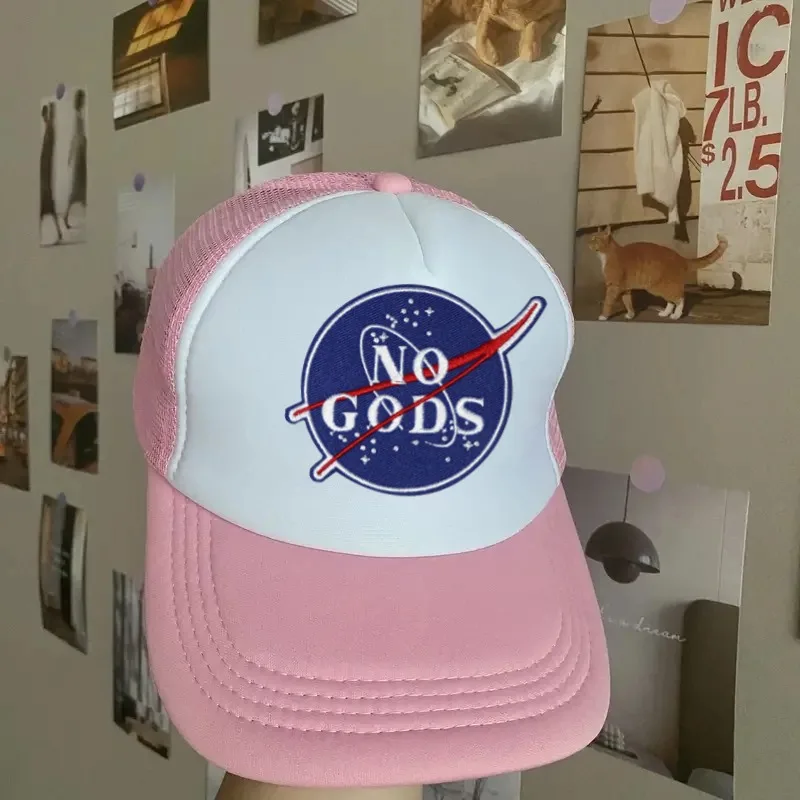 Parche bordado termoadhesivo No Gods No Master punk DIY para gorra - imagen 4