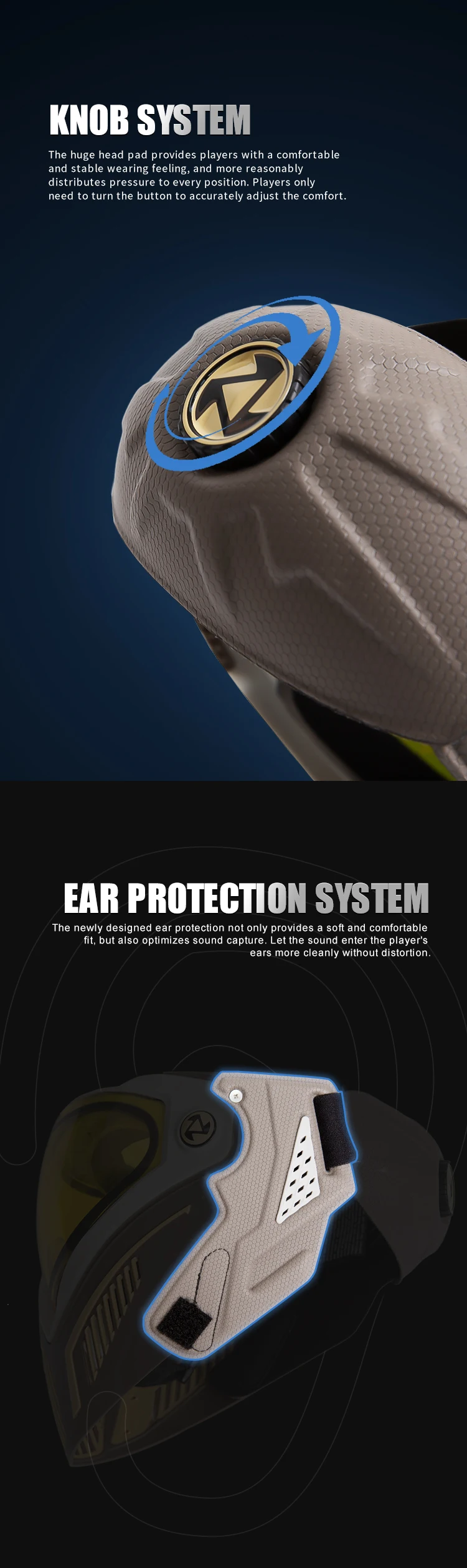 Uso en partida con la F5 Storm Goggle Mask