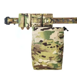 Bolsa táctica MOLLE plegable para almacenamiento y cintura multifunción
