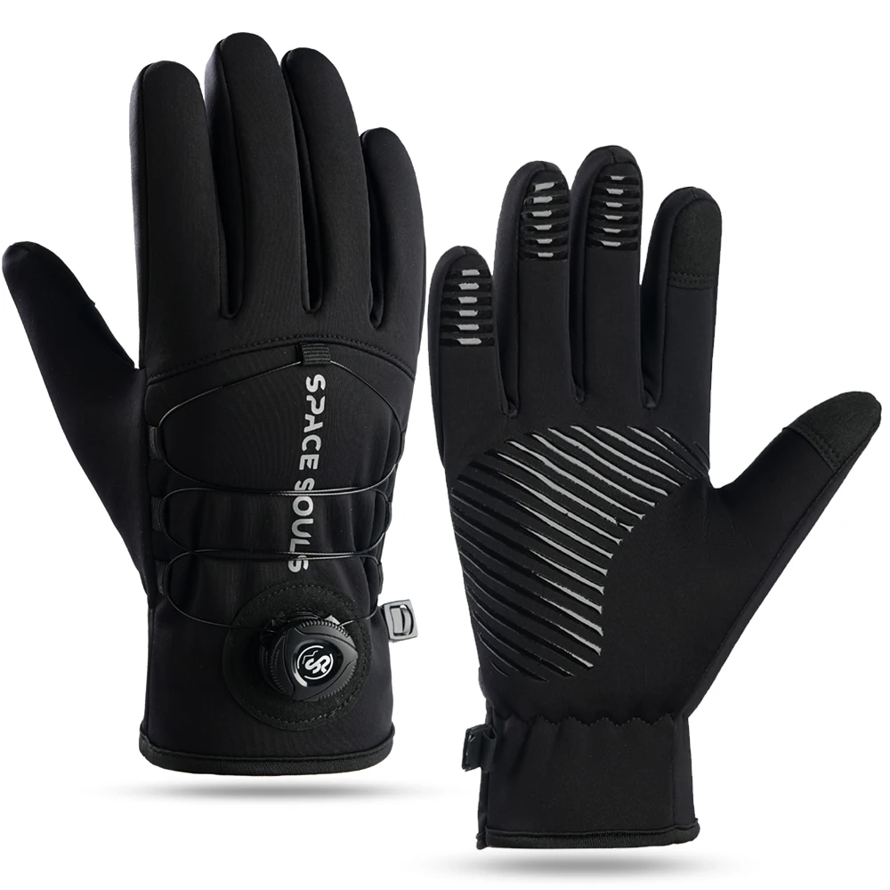 Guantes táctiles térmicos cortaviento invierno Unisex