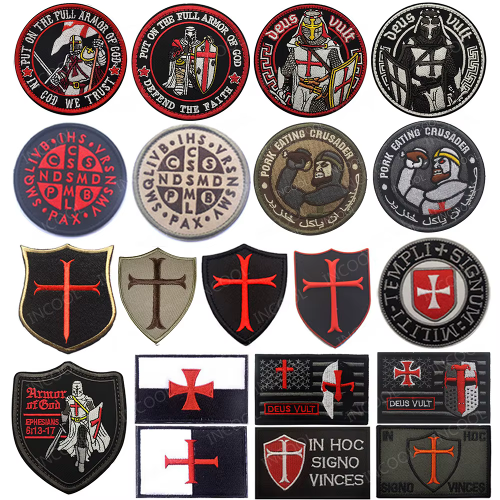 Insignia MOLLE Caballero Templario