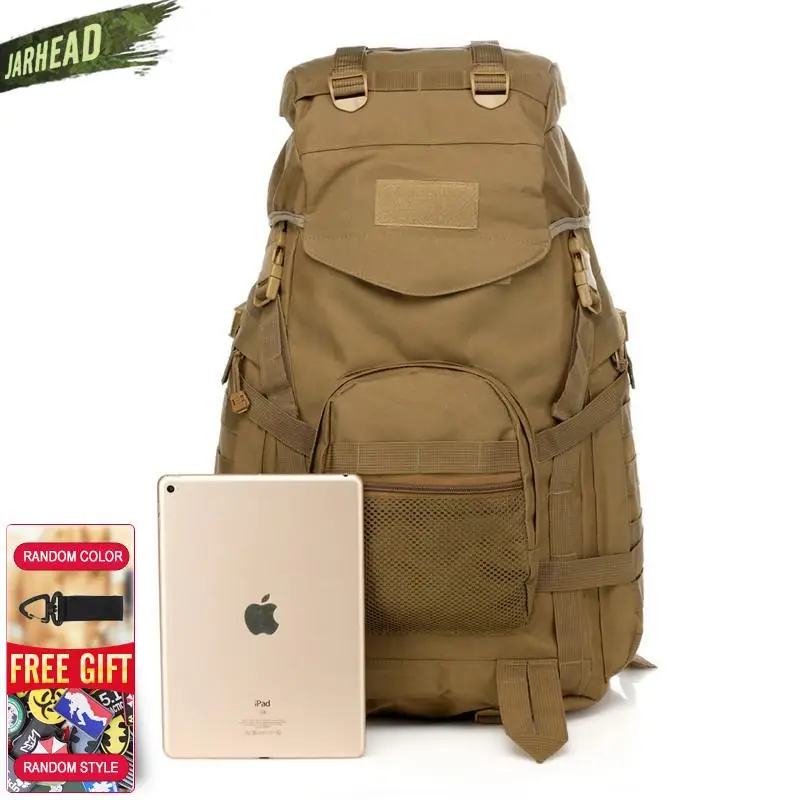 Mochila táctica impermeable 800D camuflaje para senderismo y viajes - imagen 4