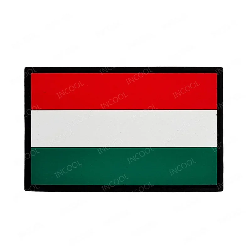 Parche reflectante infrarrojo IR bandera Hungría táctico para ropa - imagen 2