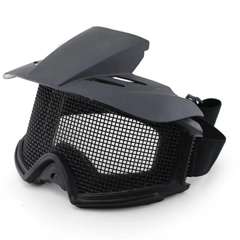 Gafas tácticas antiimpactos de malla de acero para airsoft - imagen 4