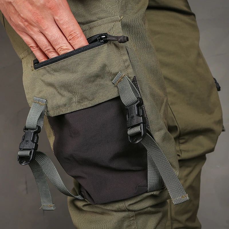 EmersonGearS pantalones cargo tácticos tobillo ajustado para camping - imagen 2