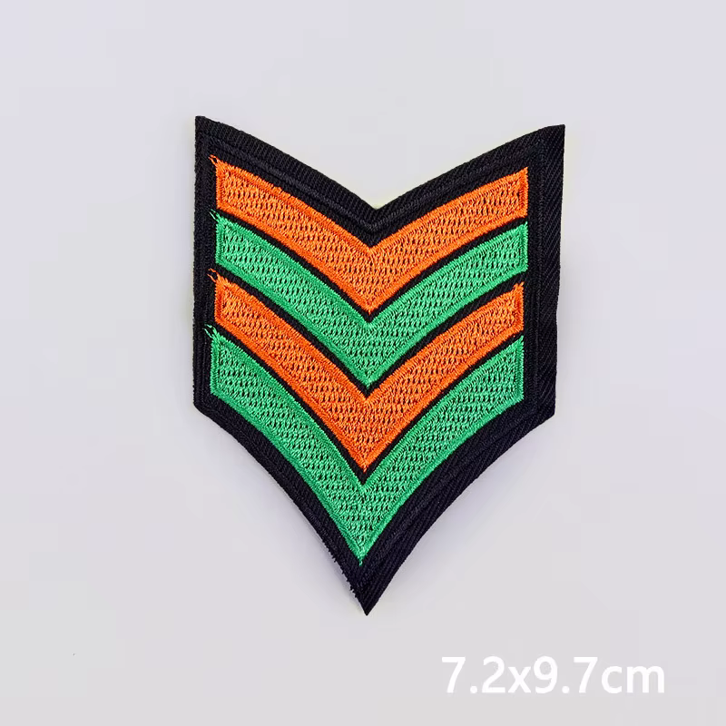 Detalle del bordado del parche de Carnaval
