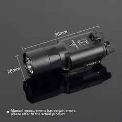 Surefire X300 luz táctica LED estroboscópica de metal Picatinny